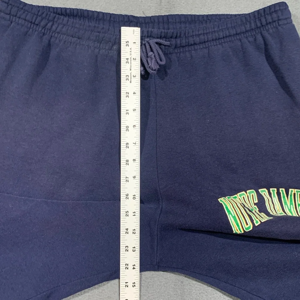 Wolf Athletic Notre Dame Sweatpants Men XL Navy Blue Joggers NCAA College Sport